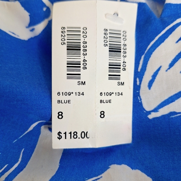 NWT Harold's brand "The Tropical Shift" Shift dress size 8. - Picture 7 of 7